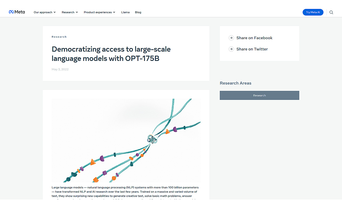 OPT-175B screenshot