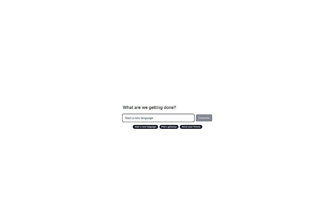 Checklist Generator screenshot