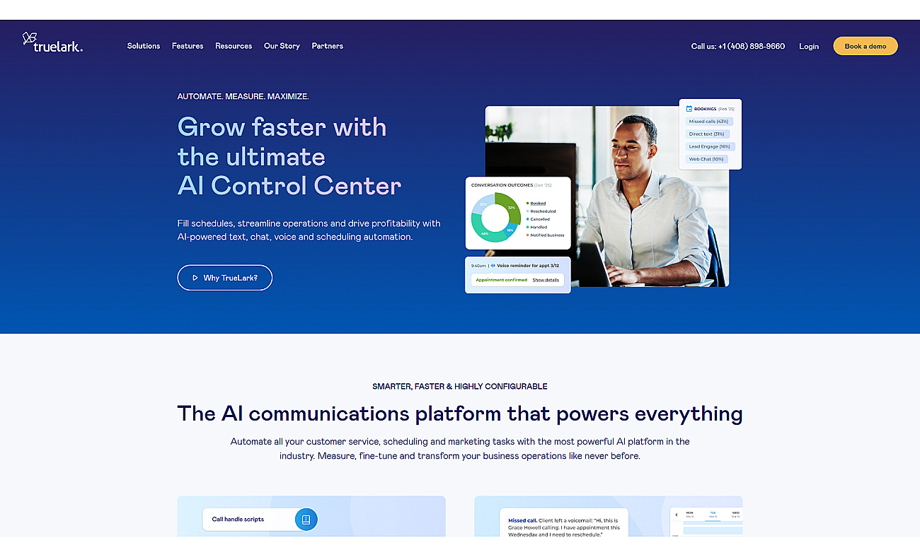 Truelark.com screenshot