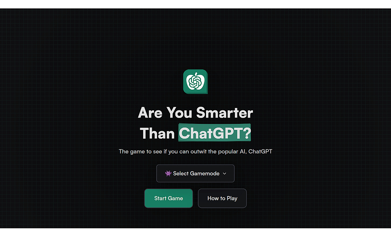 Are You Smarter Than ChatGPT screenshot