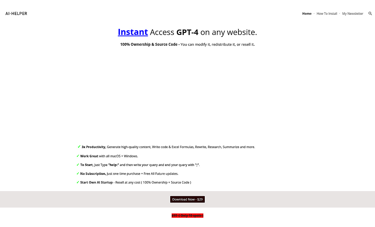 GPT-Help screenshot