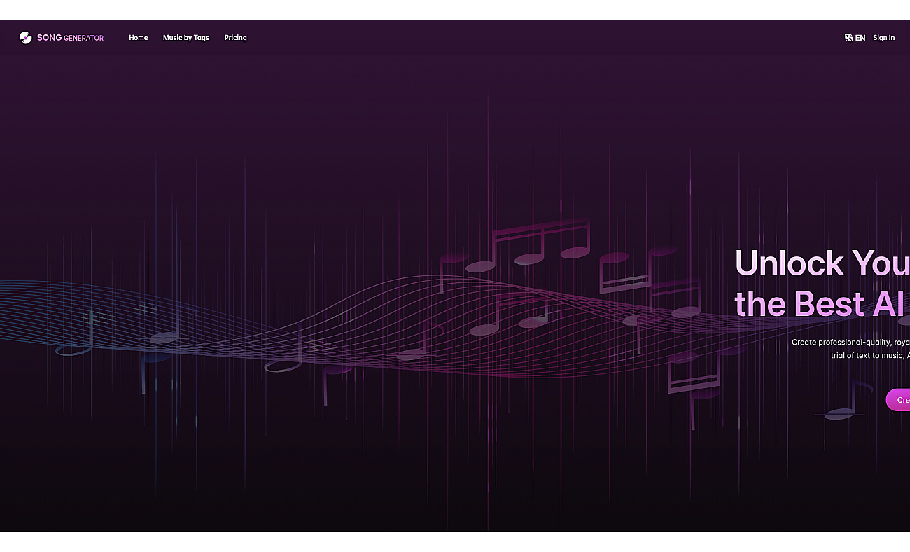 SongGenerator.io screenshot