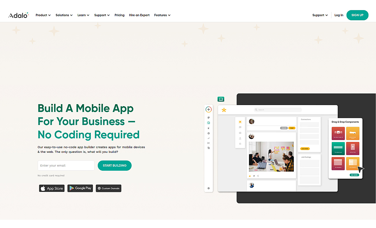 Adalo screenshot