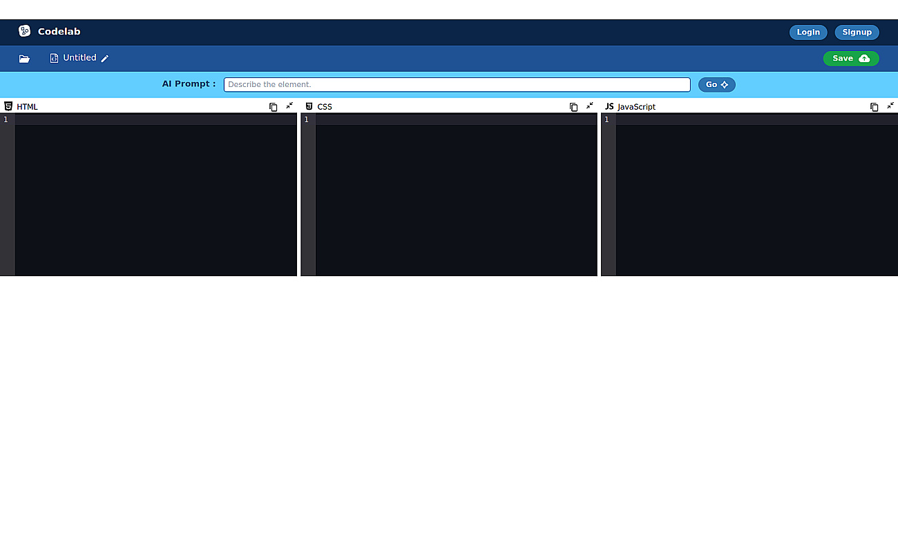 Codelab screenshot