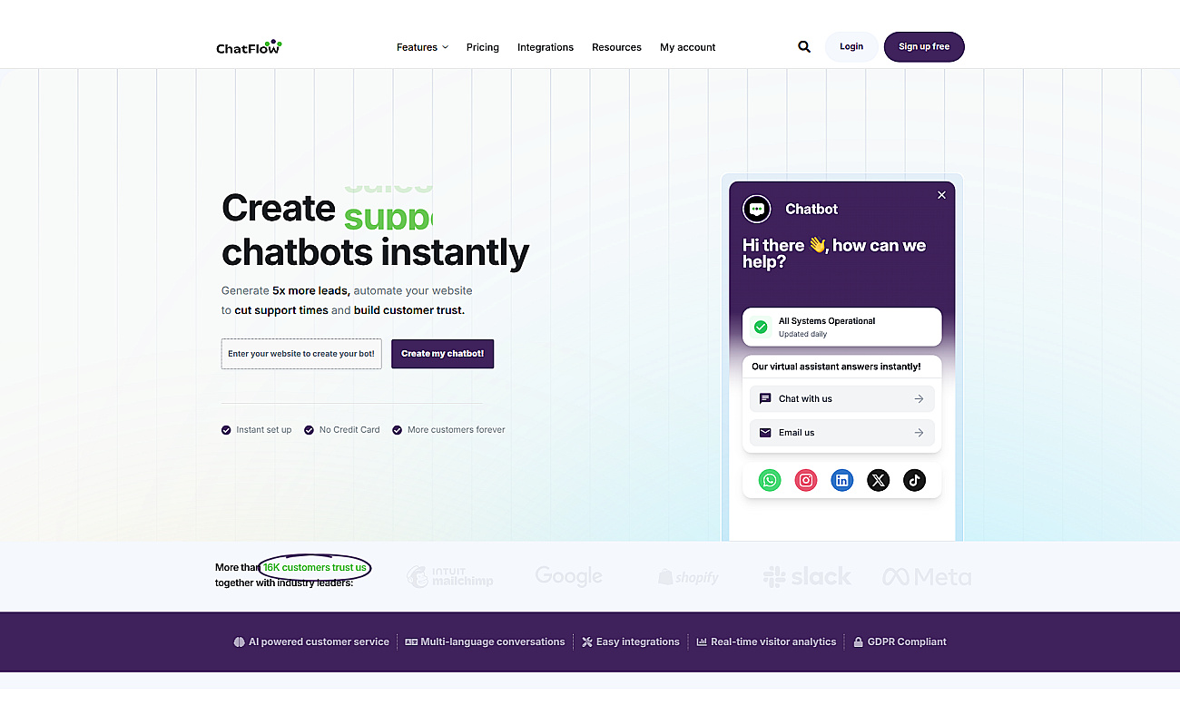 ChatFlow screenshot