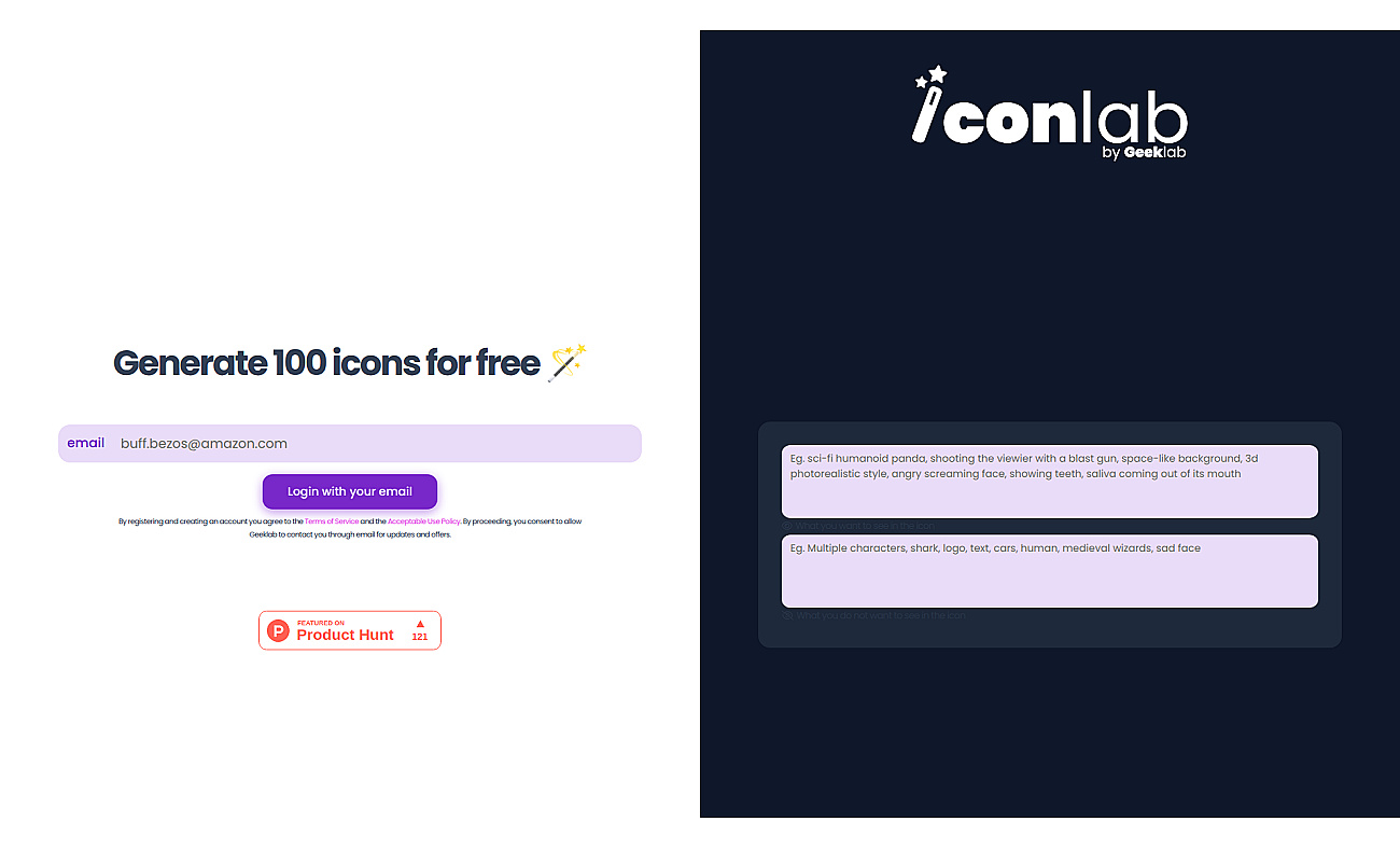 Iconlab screenshot