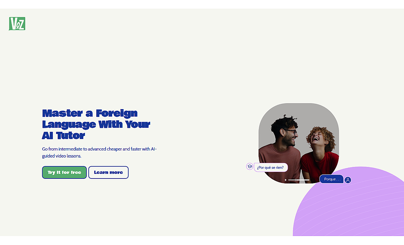 Voz screenshot
