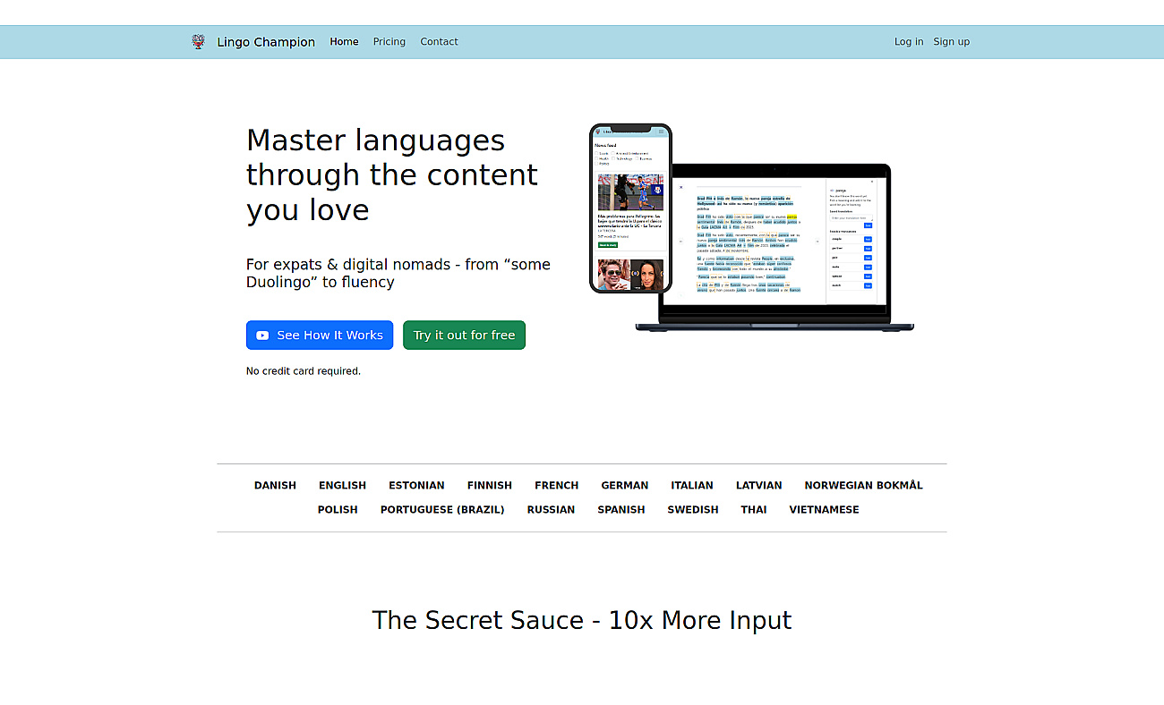 Lingo Champion screenshot