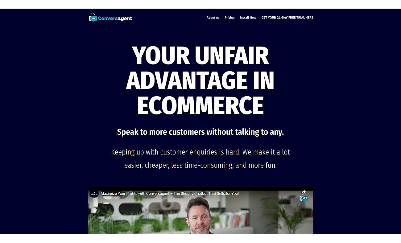 Conversagent screenshot
