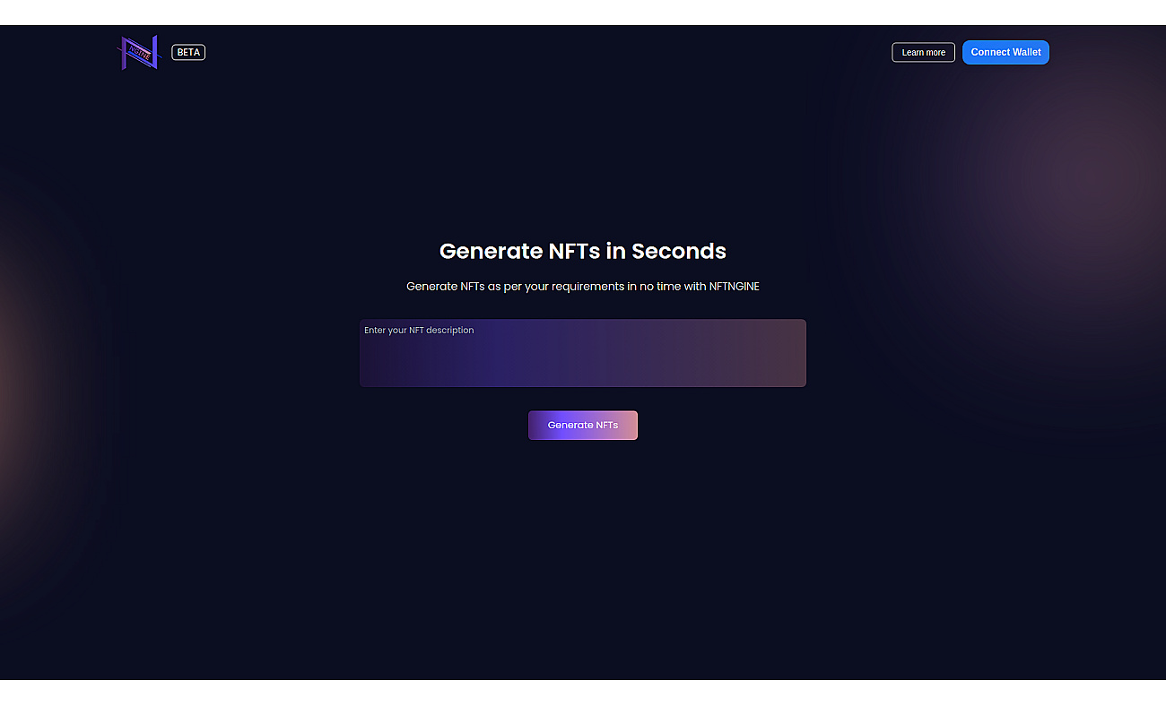 NFTngine screenshot