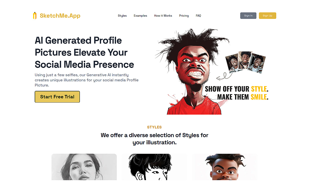 Sketchme.app screenshot