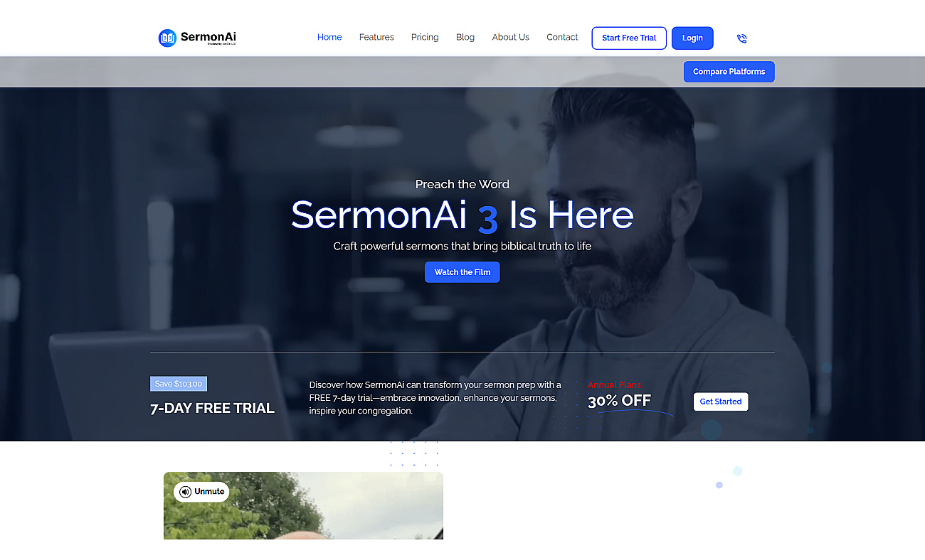 SermonAI screenshot