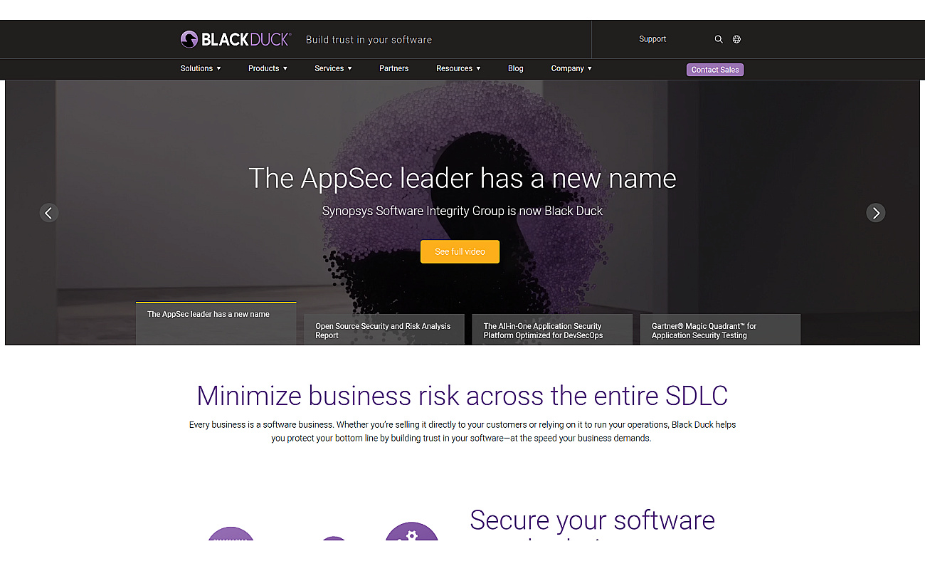 Coverity screenshot