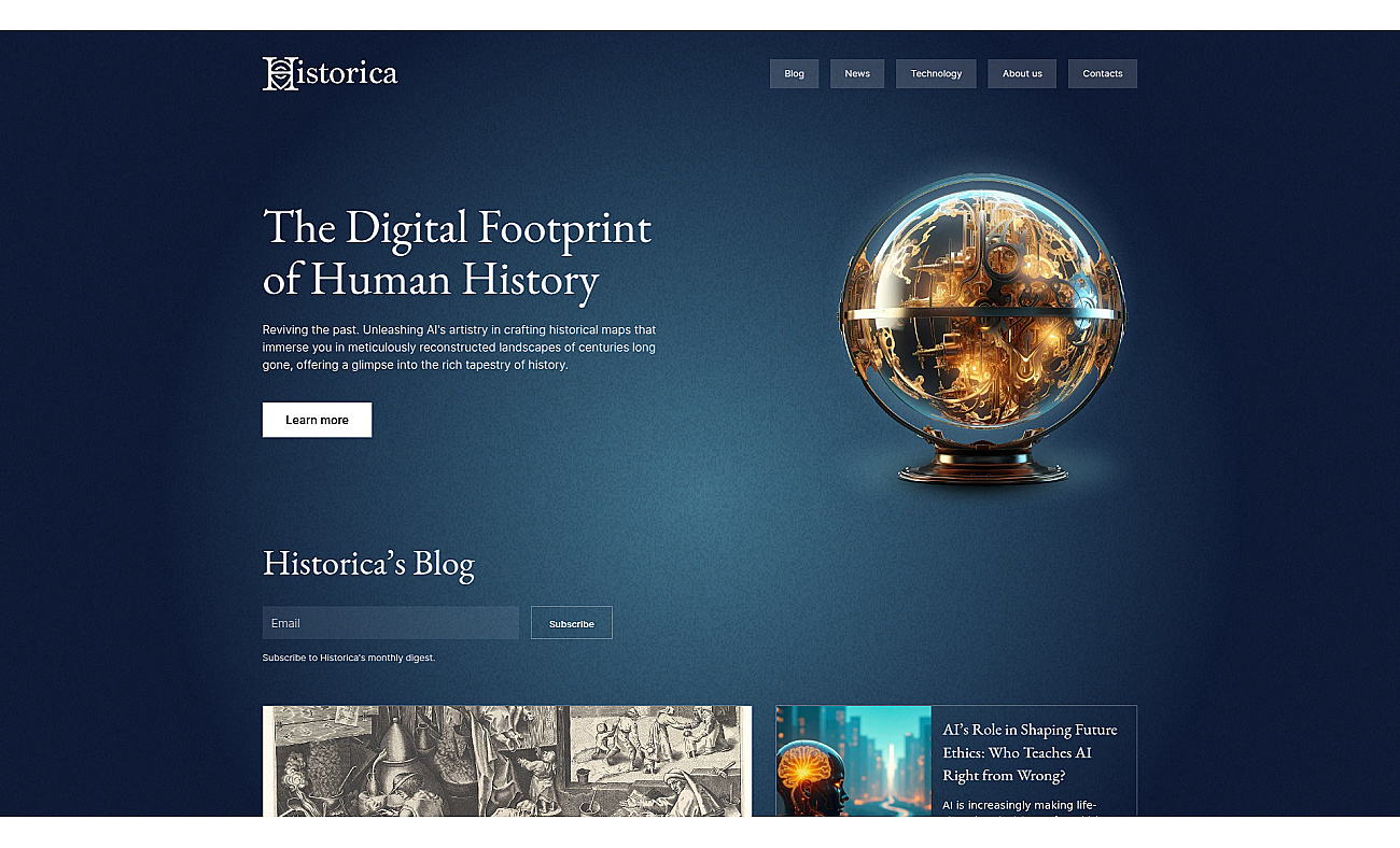 Historica screenshot