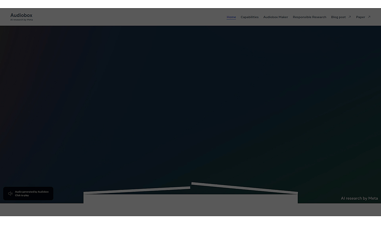 Audiobox screenshot