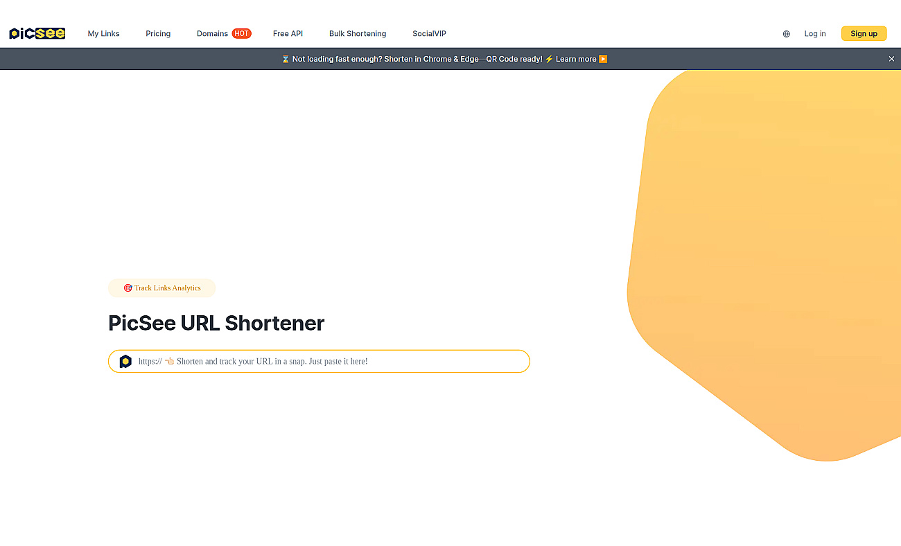 PicSee Link Optimizer screenshot