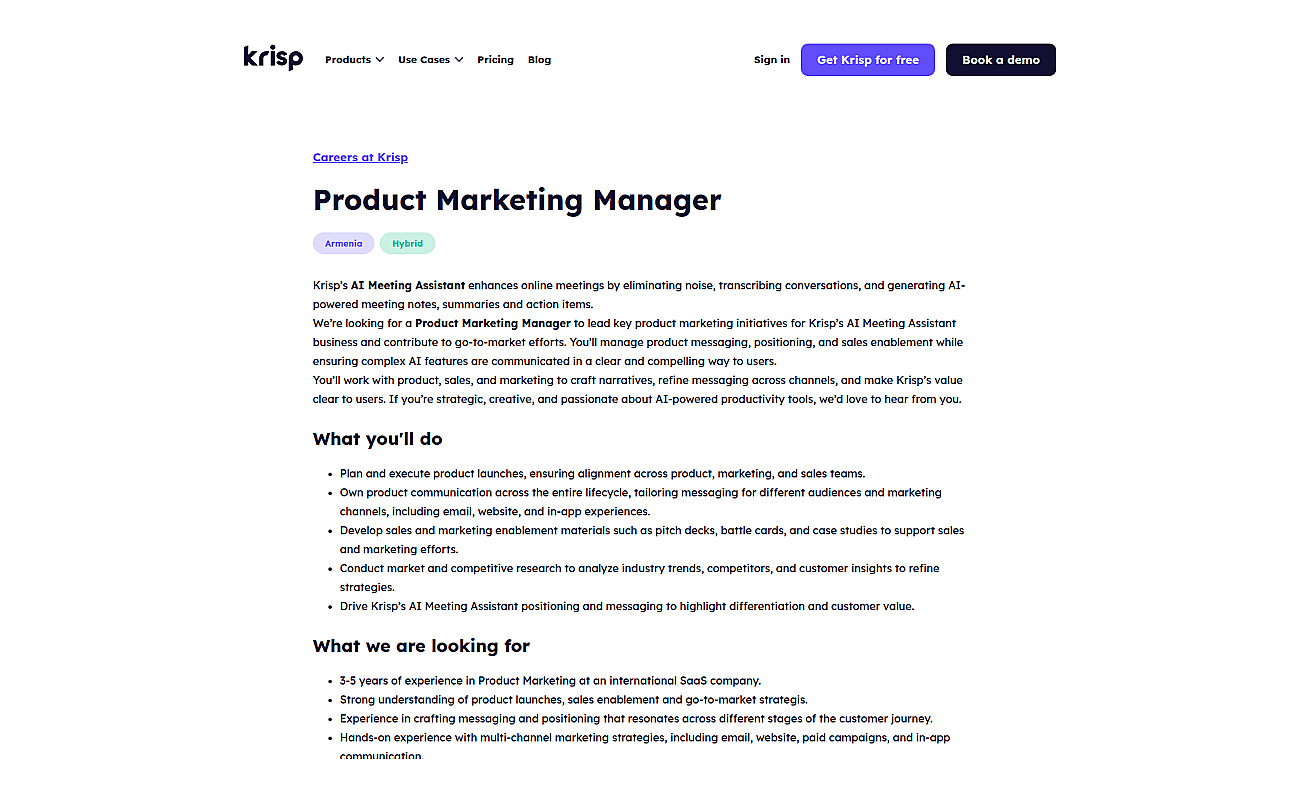 Krisp Pro screenshot