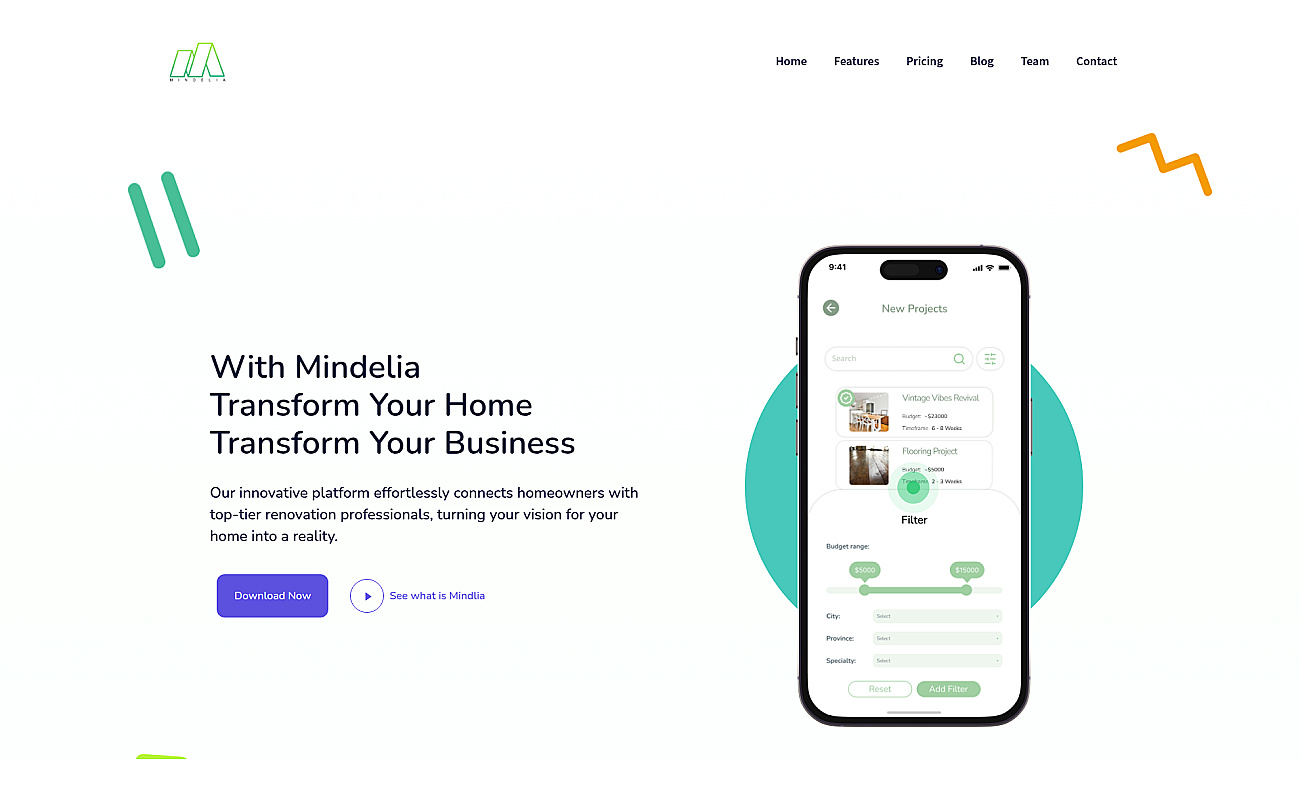 Mindelia screenshot