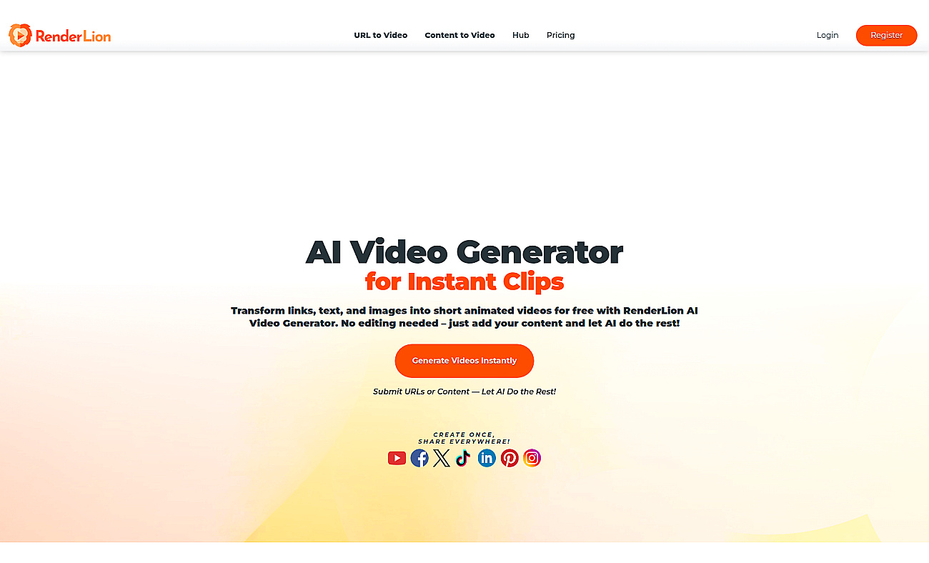 RenderLion screenshot