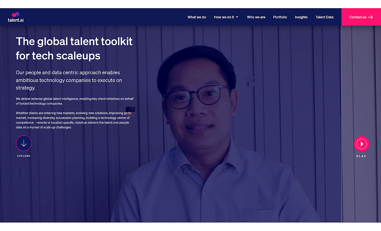 Talent AI screenshot
