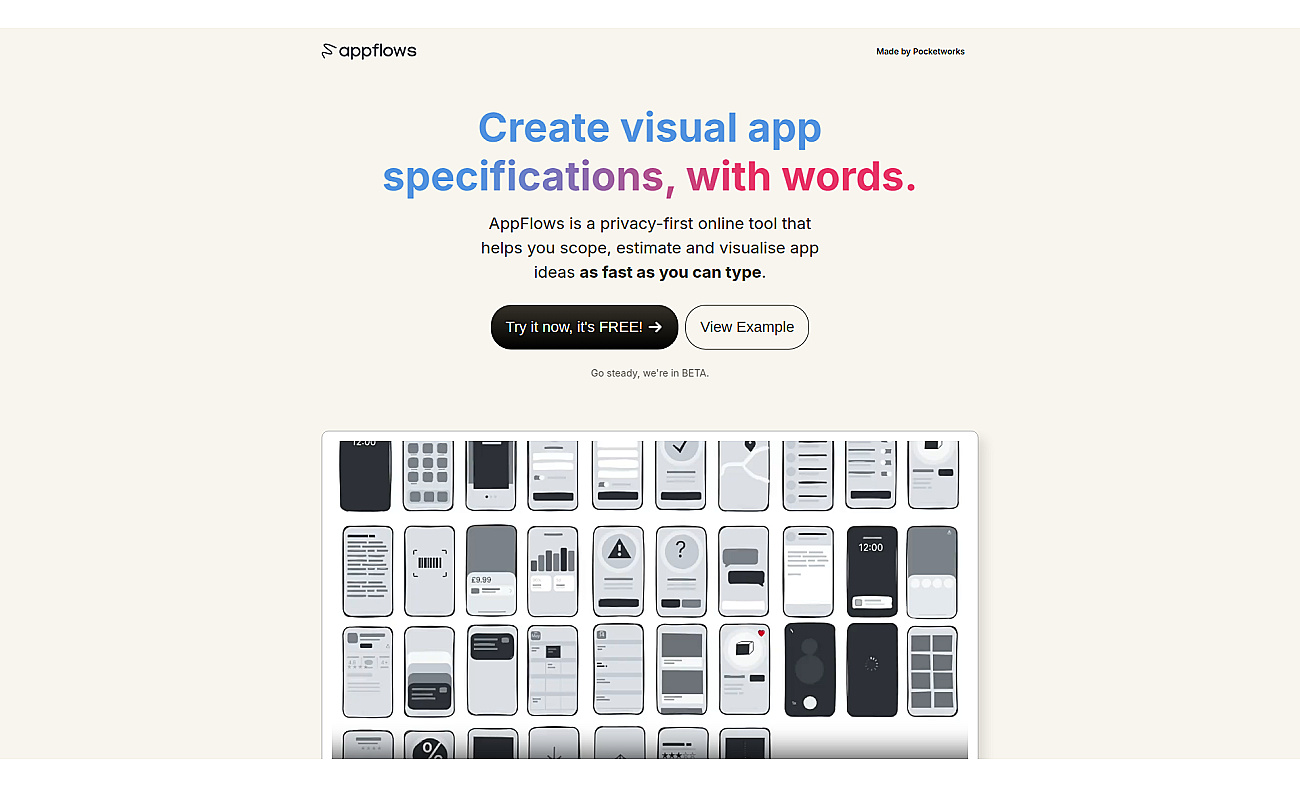 Appflows screenshot