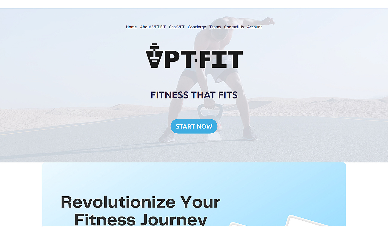 VPT.FIT screenshot