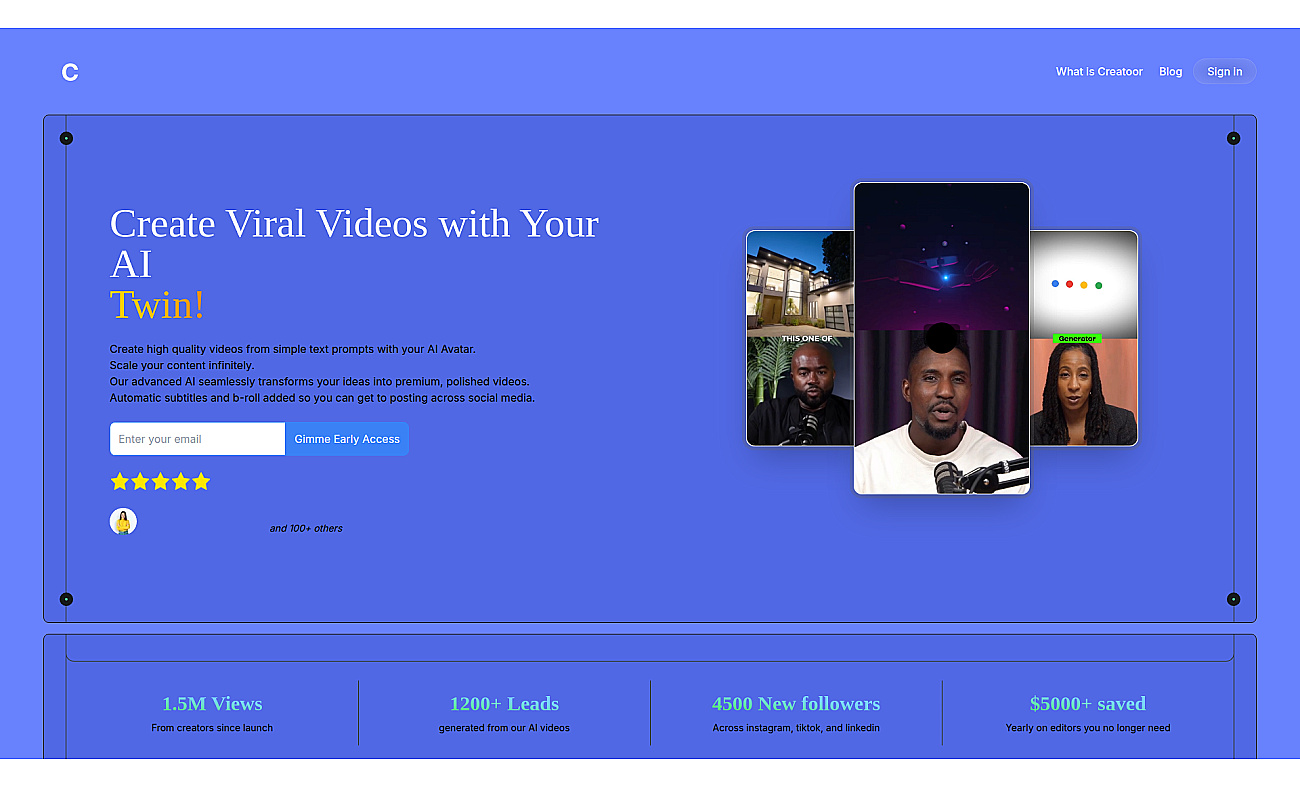 Creatoor AI screenshot