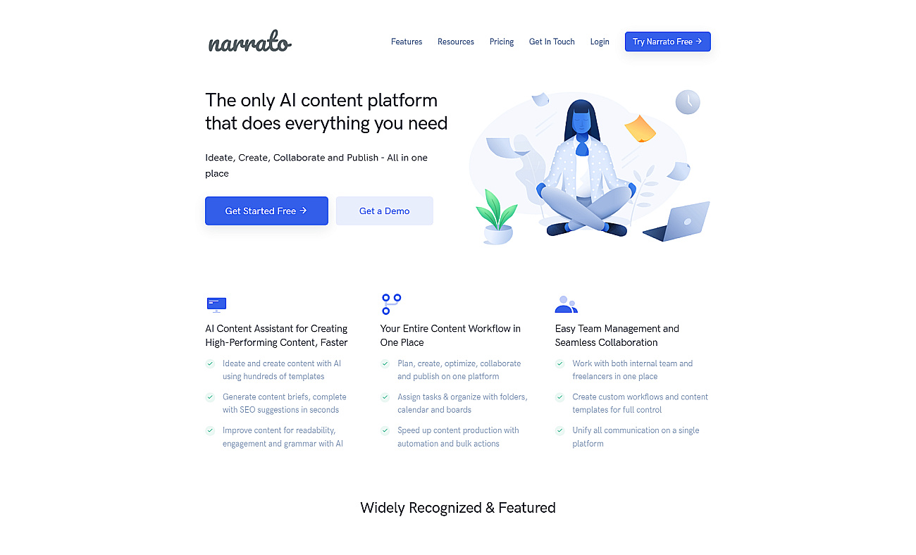 Narrato screenshot
