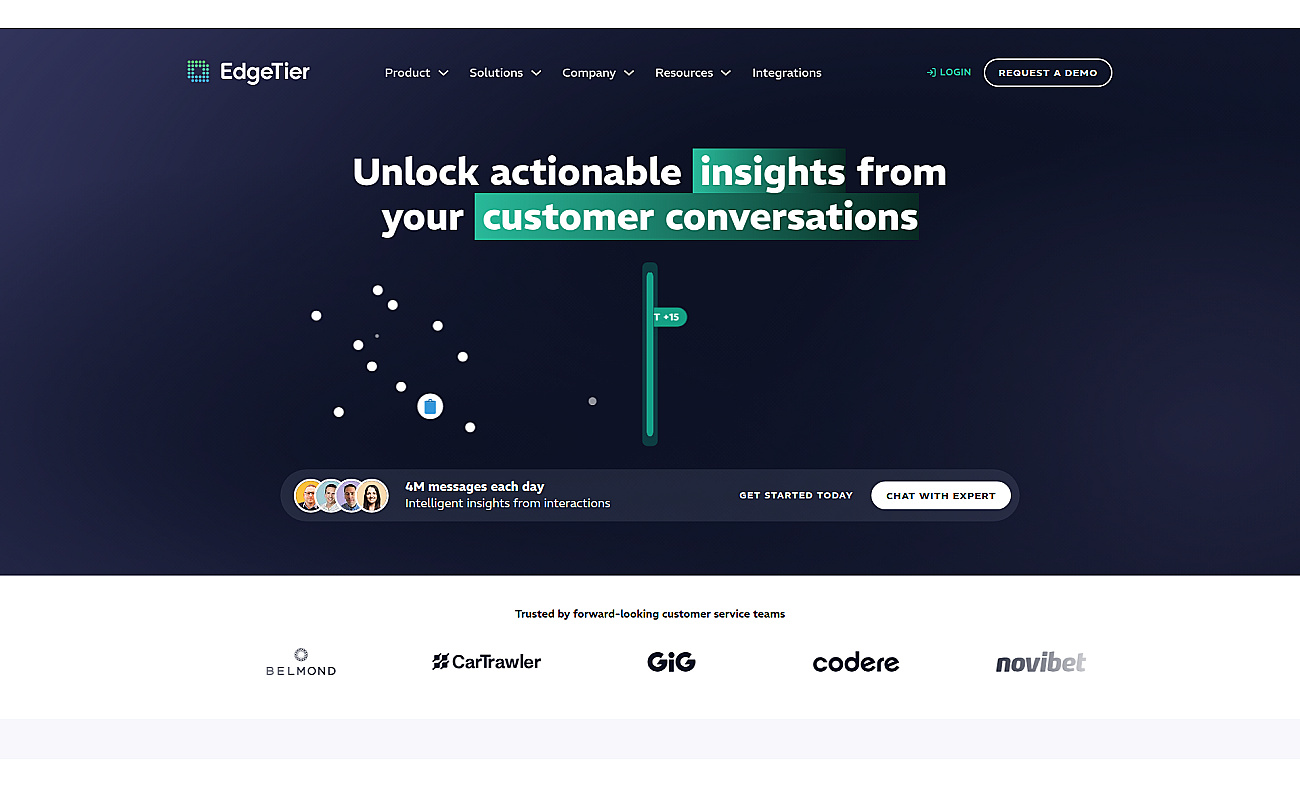 EdgeTier screenshot