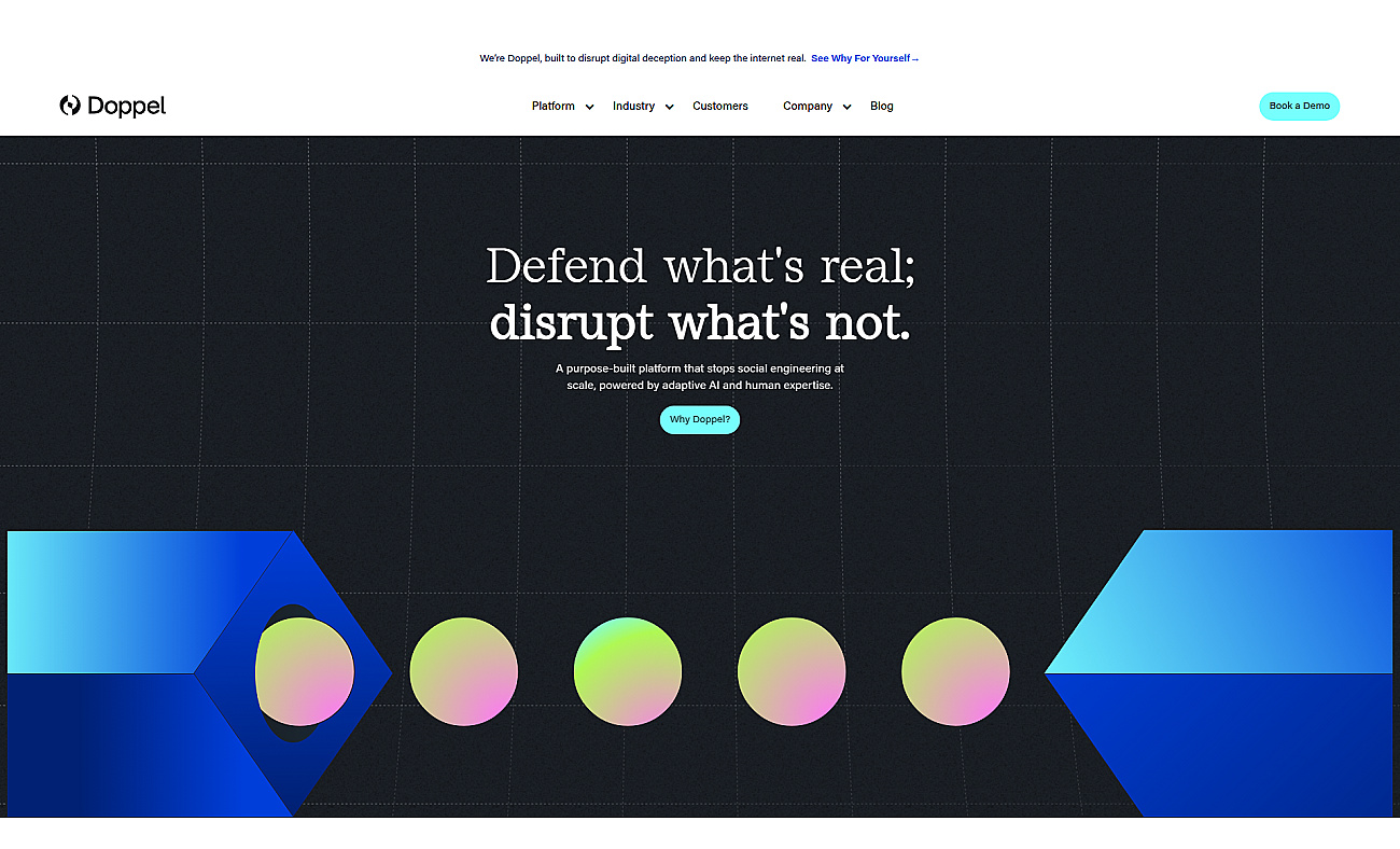 Doppel.com screenshot