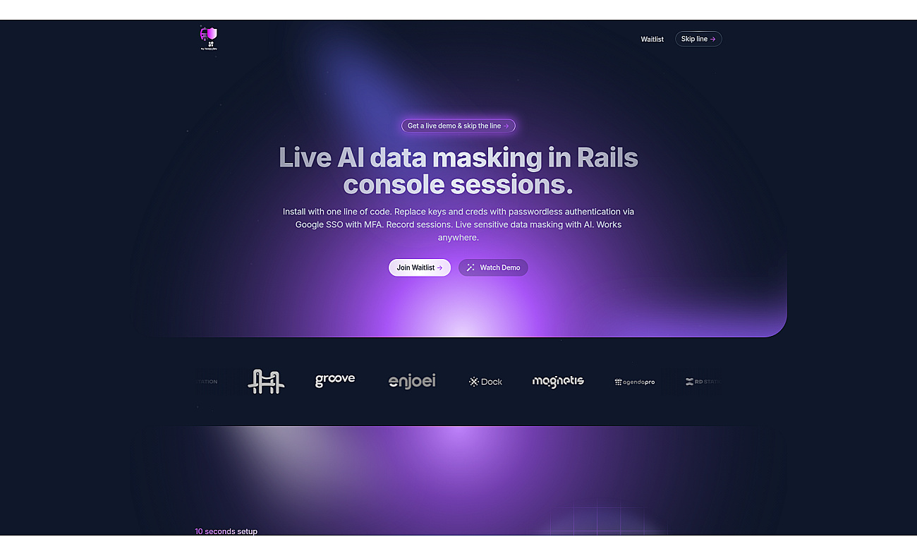 Rails Guard screenshot