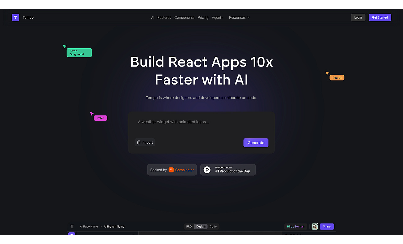Tempo screenshot