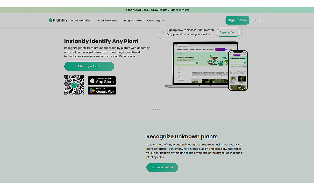 PlantIn screenshot