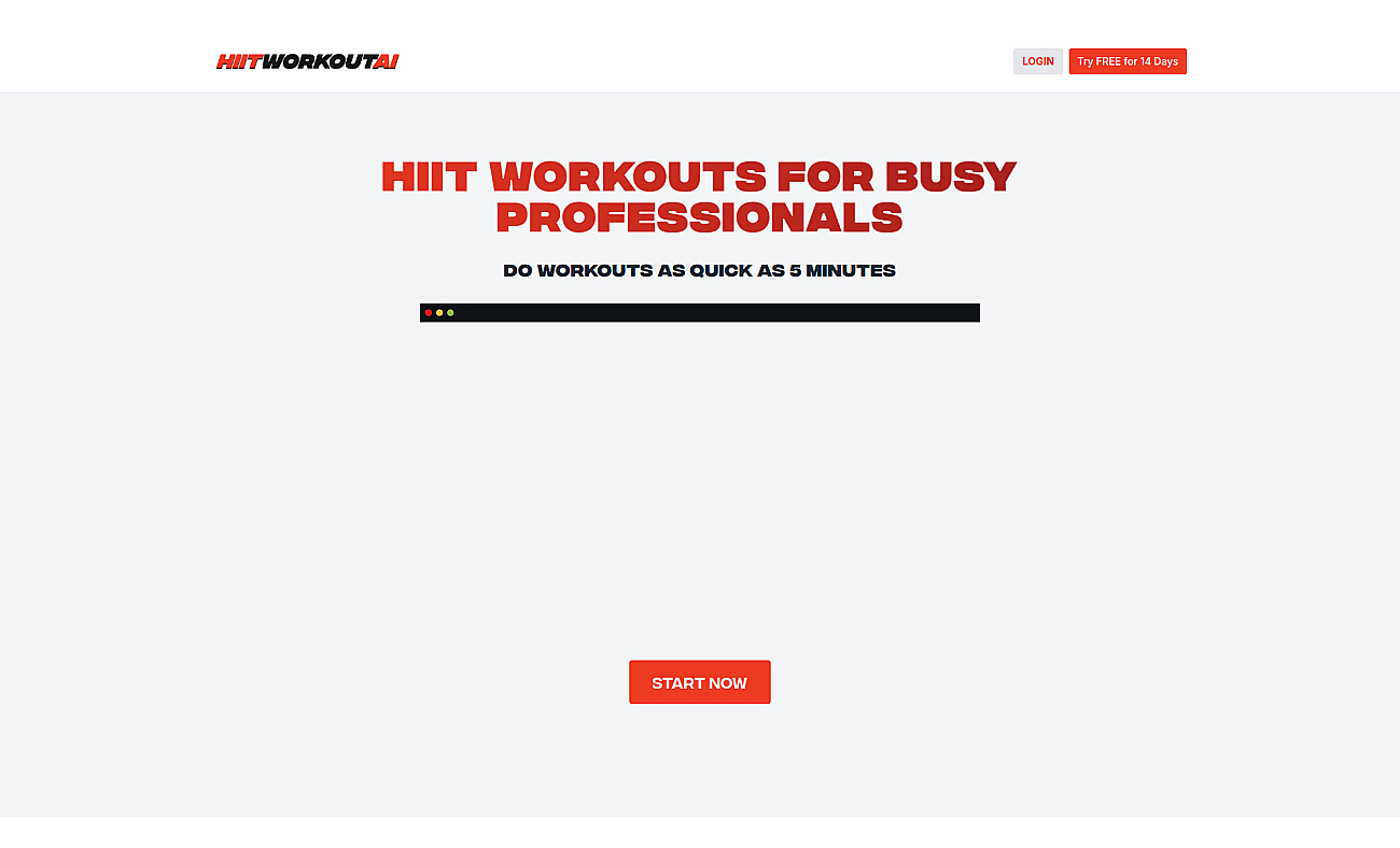 HIIT Workout AI screenshot