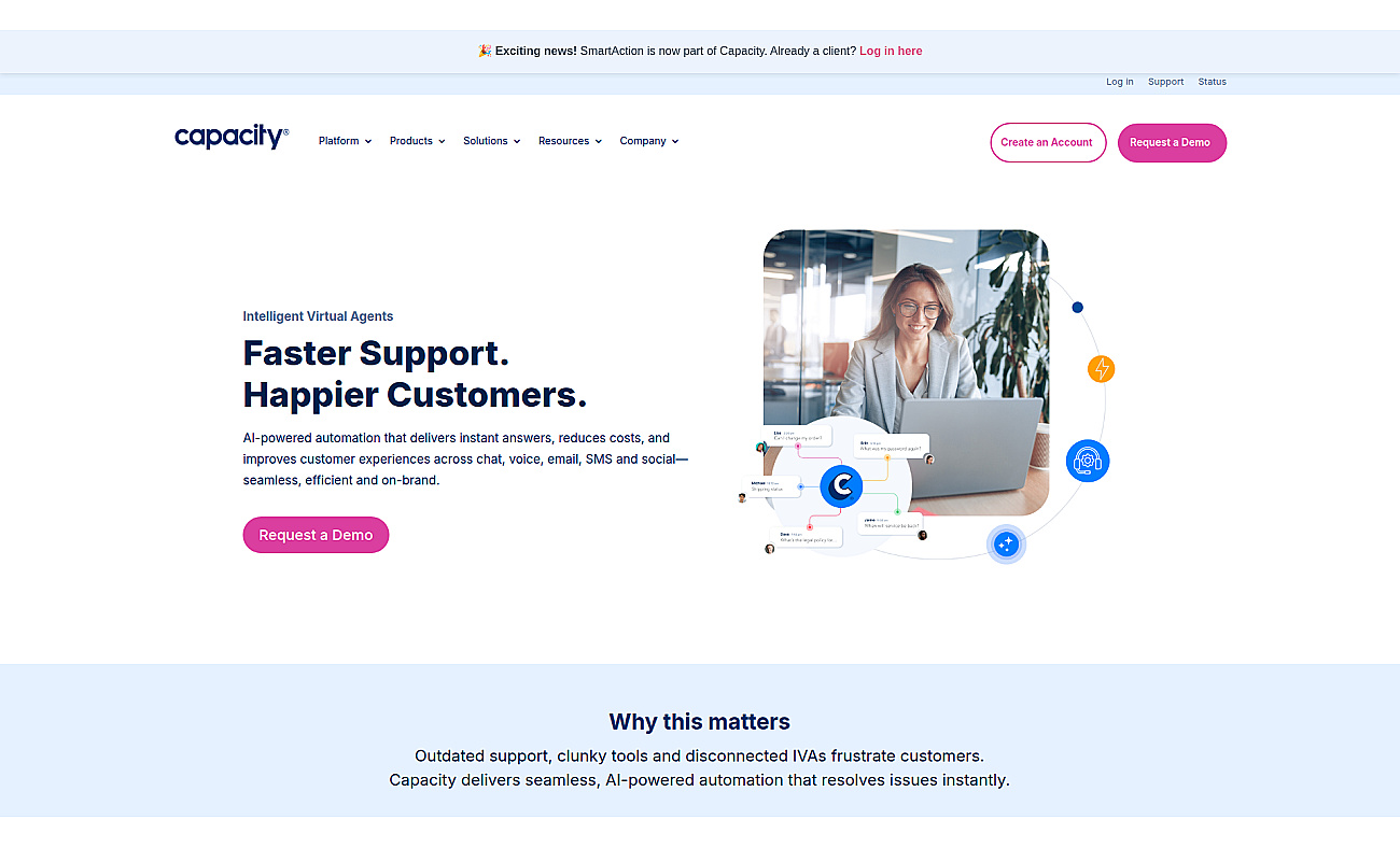 SmartAction screenshot
