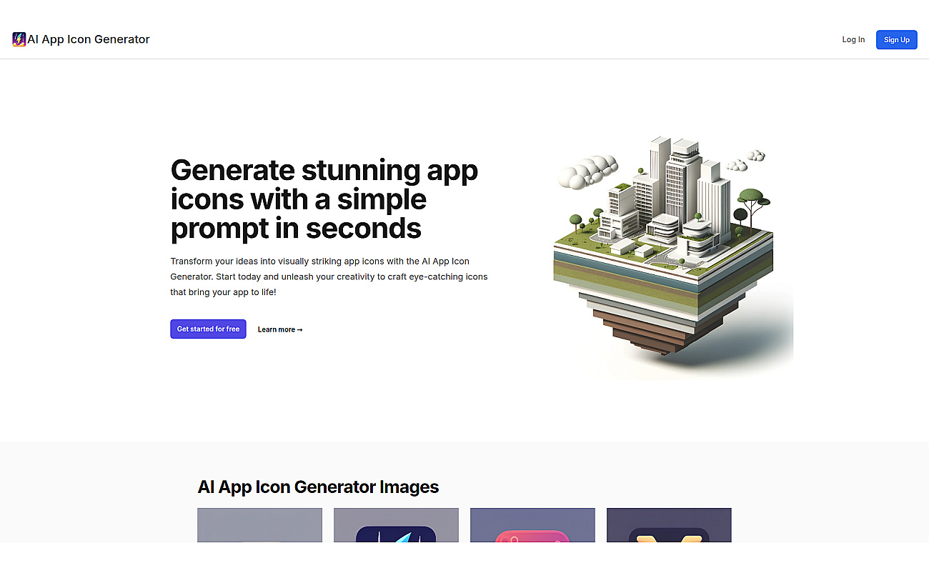 AI App Icon Generator screenshot