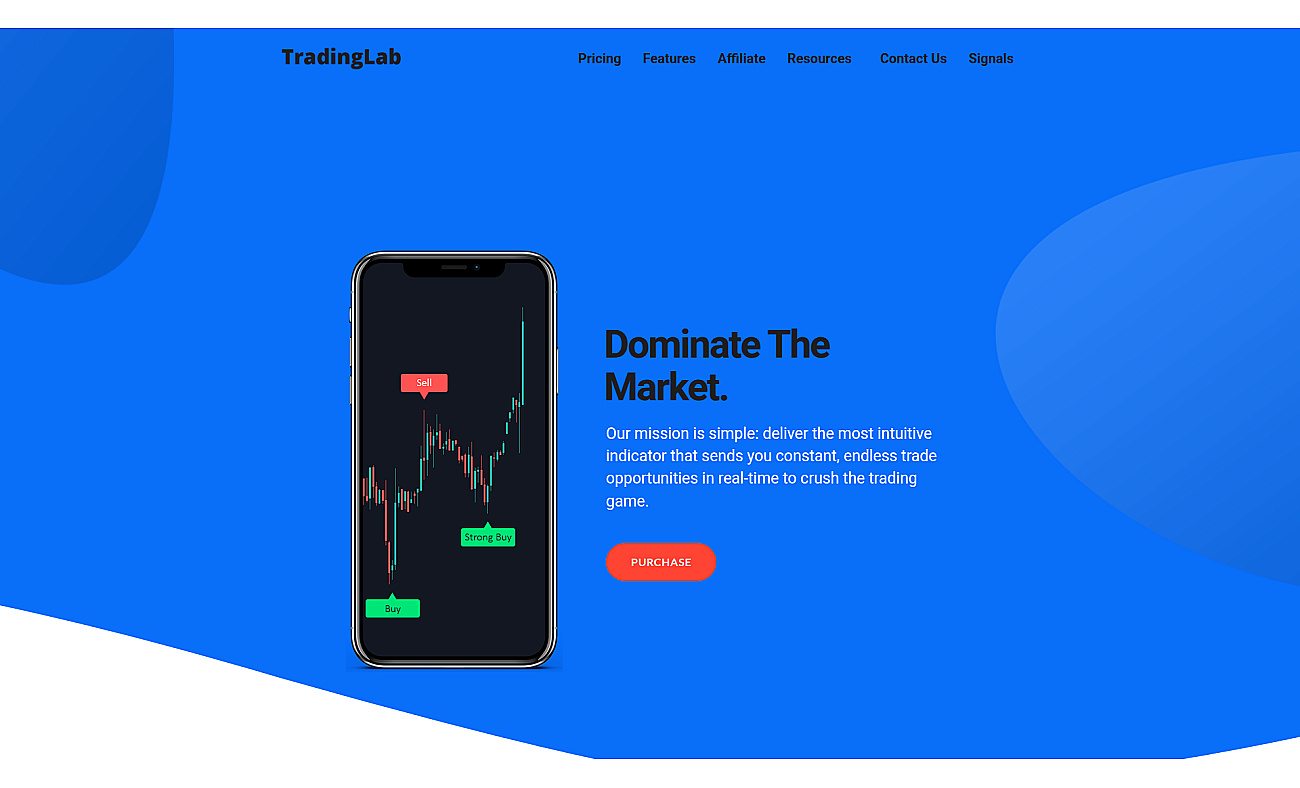 TradingLab screenshot