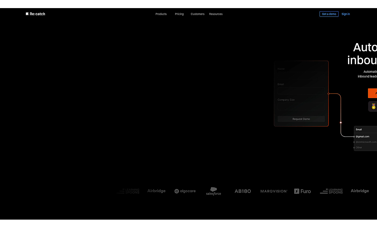 Re:catch screenshot