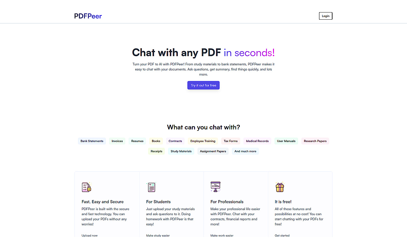 PDFPeer screenshot