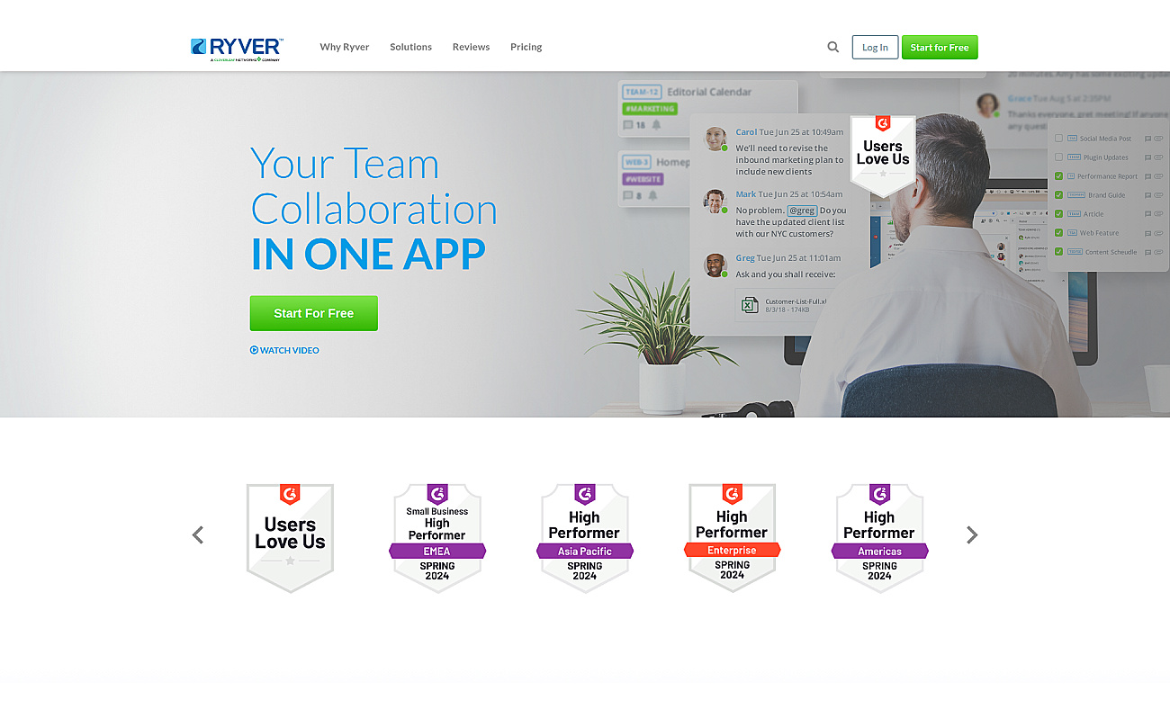 Ryver screenshot