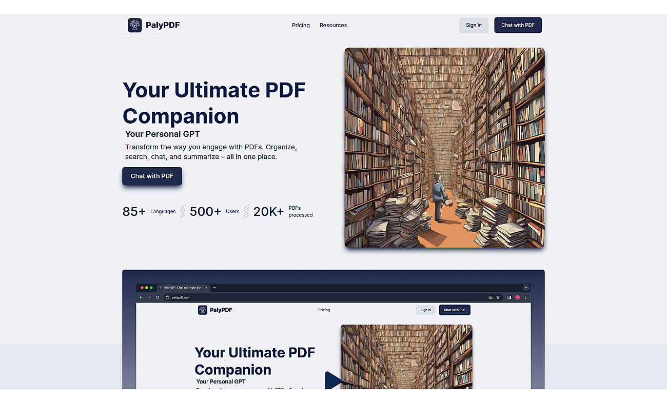 PalyPDF screenshot