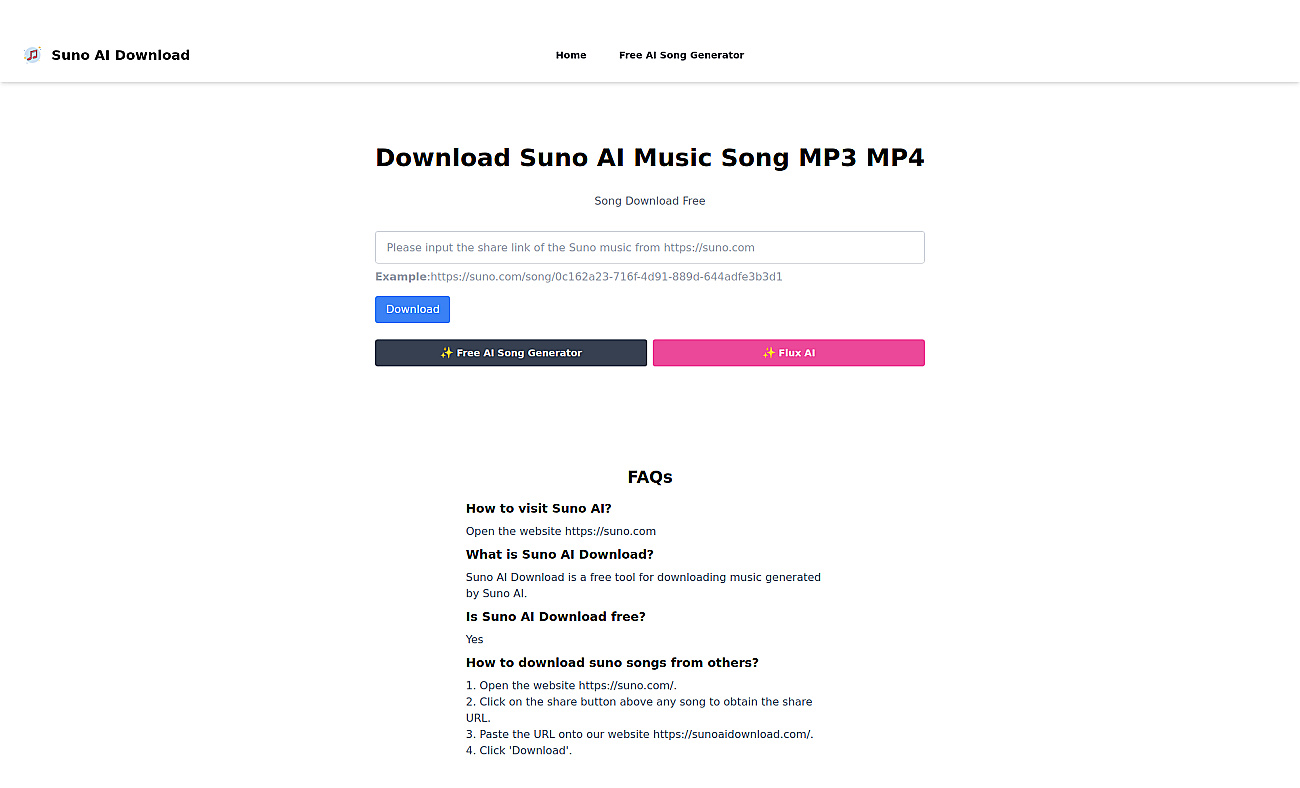 Suno AI Download screenshot