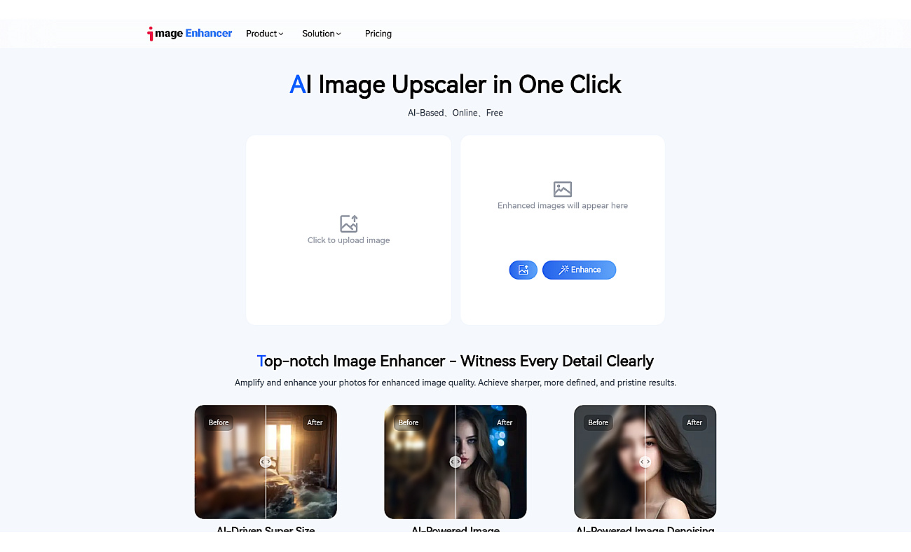 AI Image Enhancer screenshot