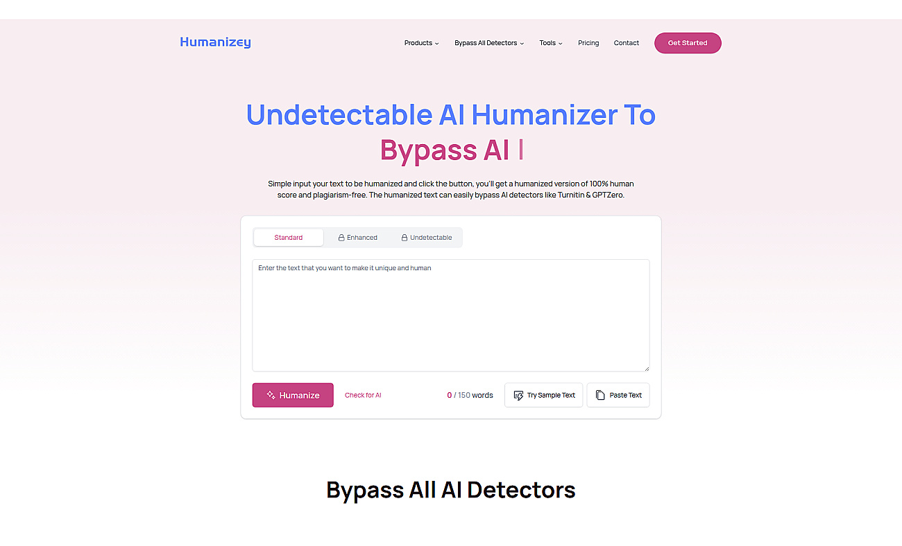 Humanizey screenshot