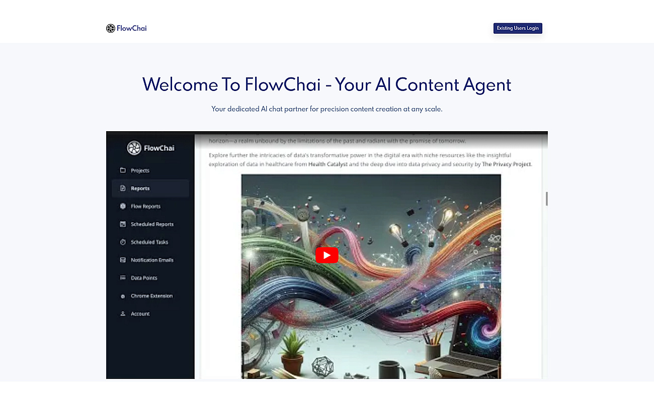 FlowChai screenshot