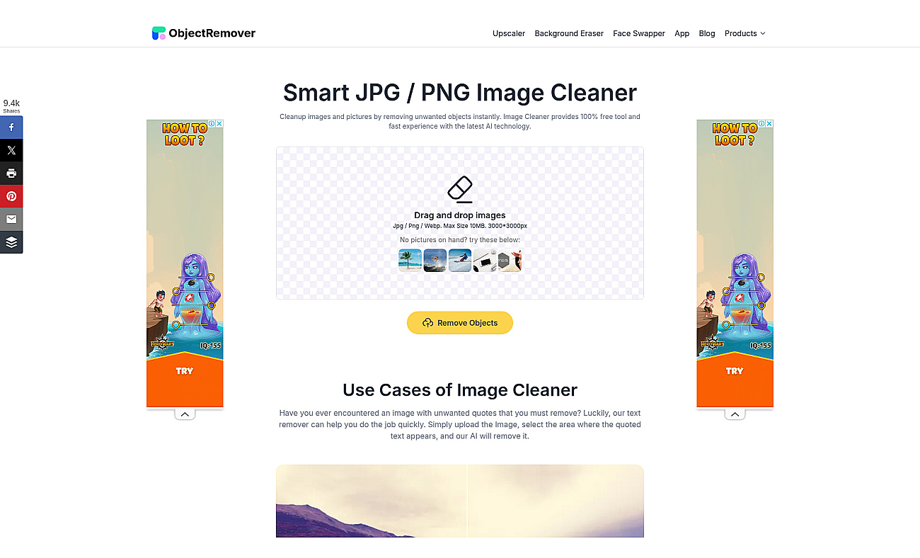 ImgCleaner screenshot