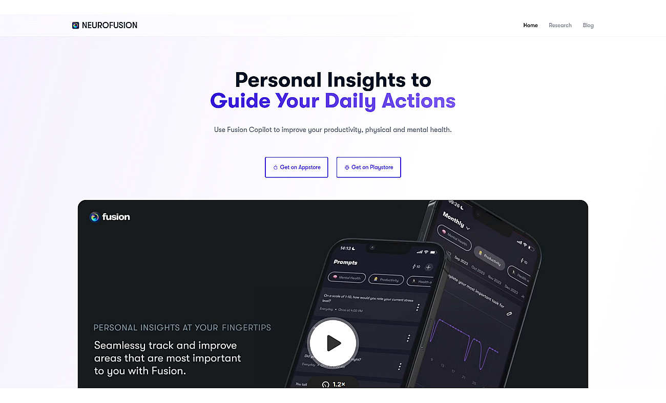 Fusion App screenshot