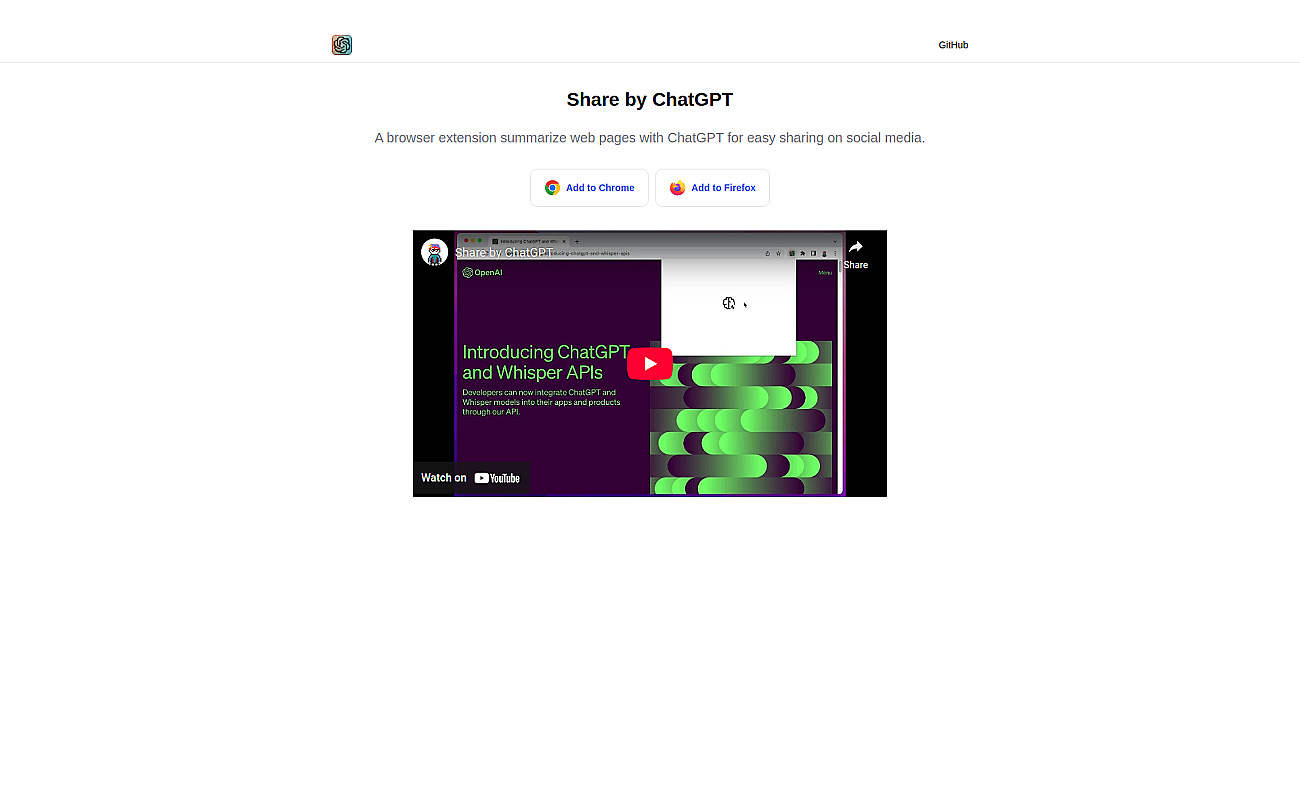 Share by ChatGPT screenshot