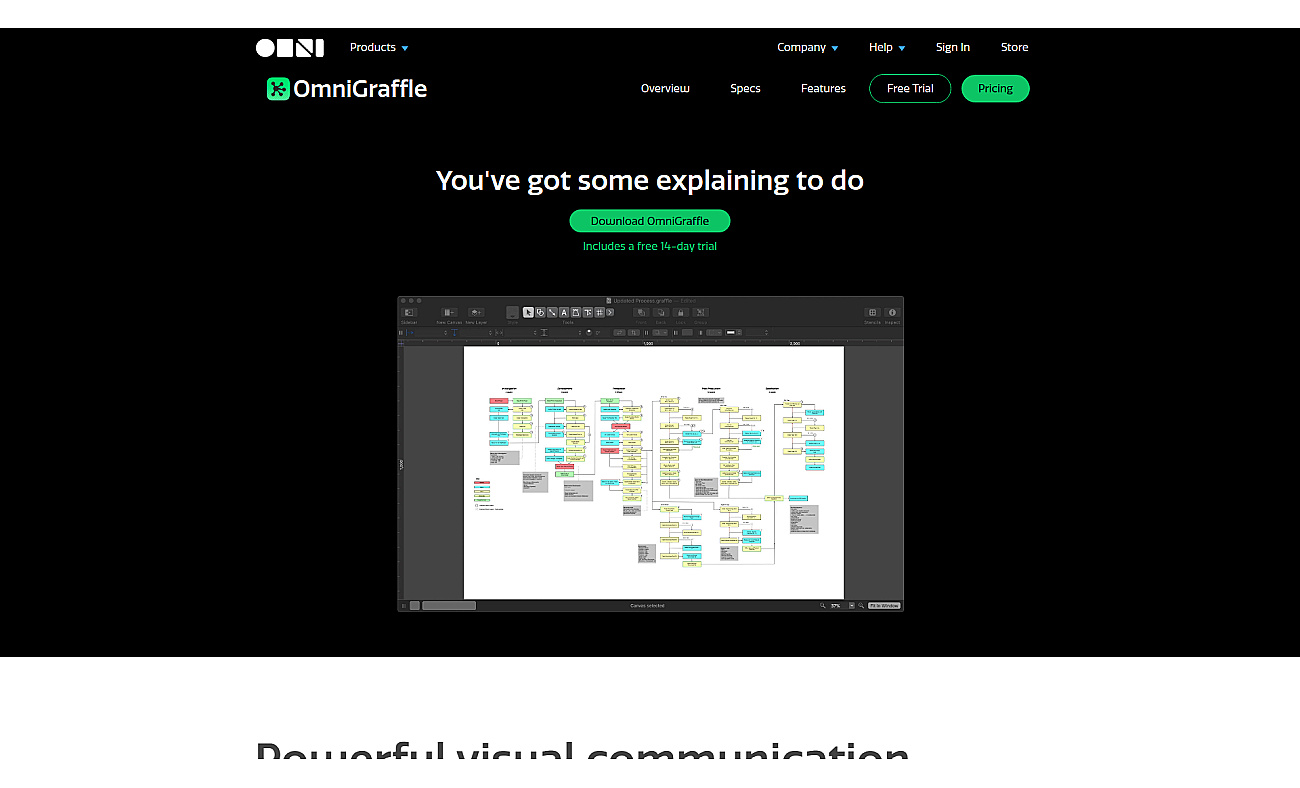 Omnigraffle screenshot