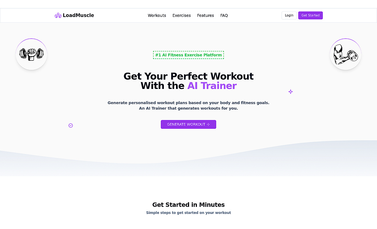 Loadmuscle screenshot